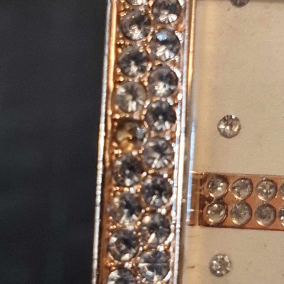 🦋10/$20🦋 GoGoey Goldtone/Tan Rhinestone Leather Women's Watch - Picture 3 of 5